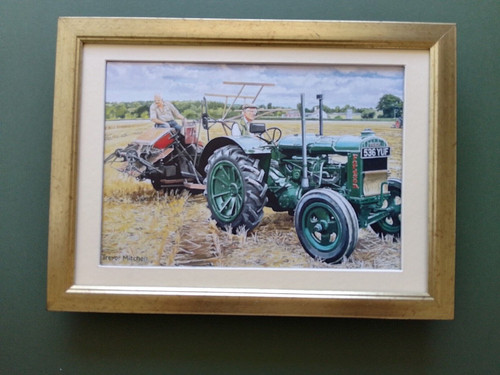 Trevor mitchell tractor print - trevor,
