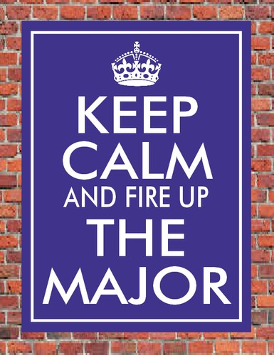Keep calm fire the major - keep,